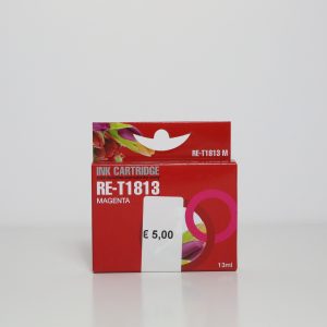 Cartuccia ink cartridge RE-T1813 magenta