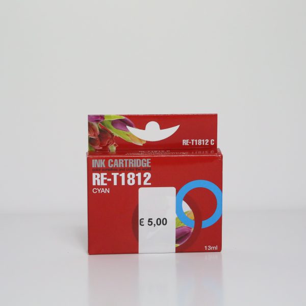 Cartuccia ink cartridge RE-T1812 cyan