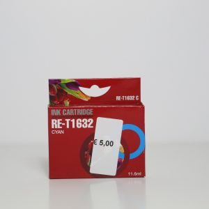 Cartuccia ink cartridge RE-T1632 cyan