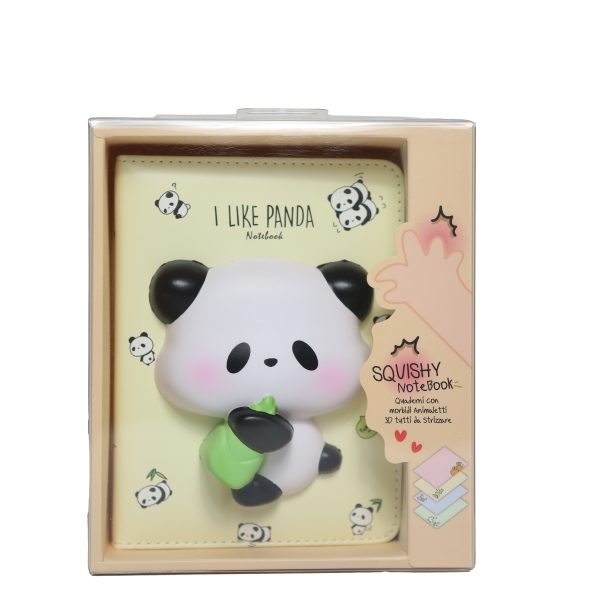 Squishy notebook panda