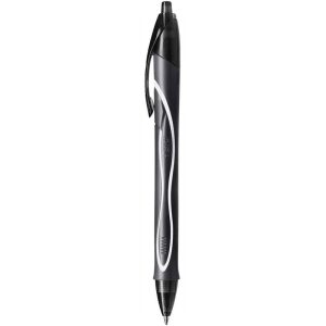 Penna gel BIC Gelocity QuickDry Nera