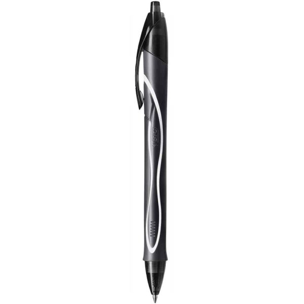 Penna gel BIC Gelocity QuickDry Nera