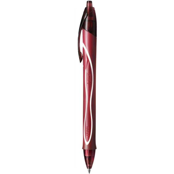 19 Penna gel BIC Gelocity QuickDry Rossa