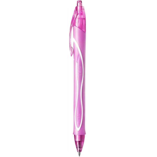 Penna gel BIC Gelocity QuickDry Rosa