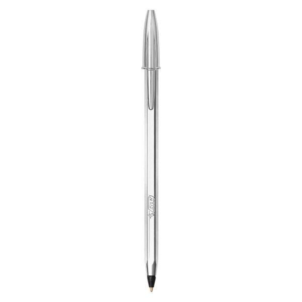 Penna a sfera BIC Cristal Shine Silver