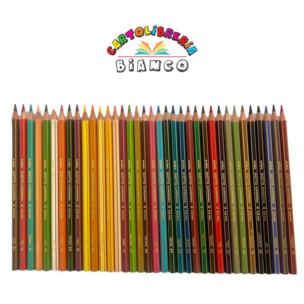 Pastelli_sfusi_giotto_cartolibreria_fila_colori Pastello Supermina Giotto