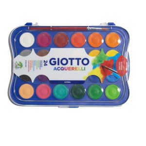 Giotto acquerelli 24 pezzi fila colorI