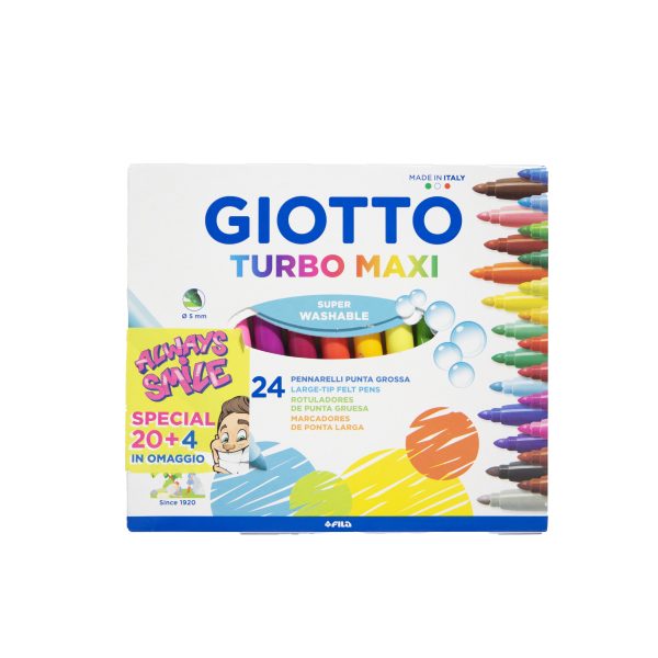 Giotto Turbo Maxi 24 Pennarelli
